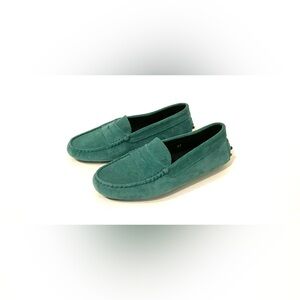 Junior Tod’s Gommino Suede Driving Shoes